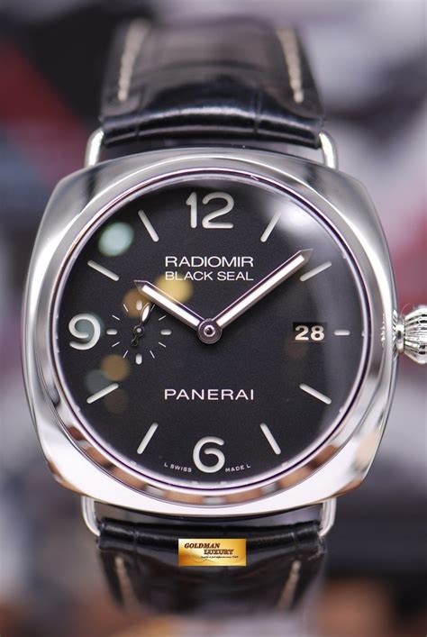 panerai 287 vs 388|panerai 388 black seal.